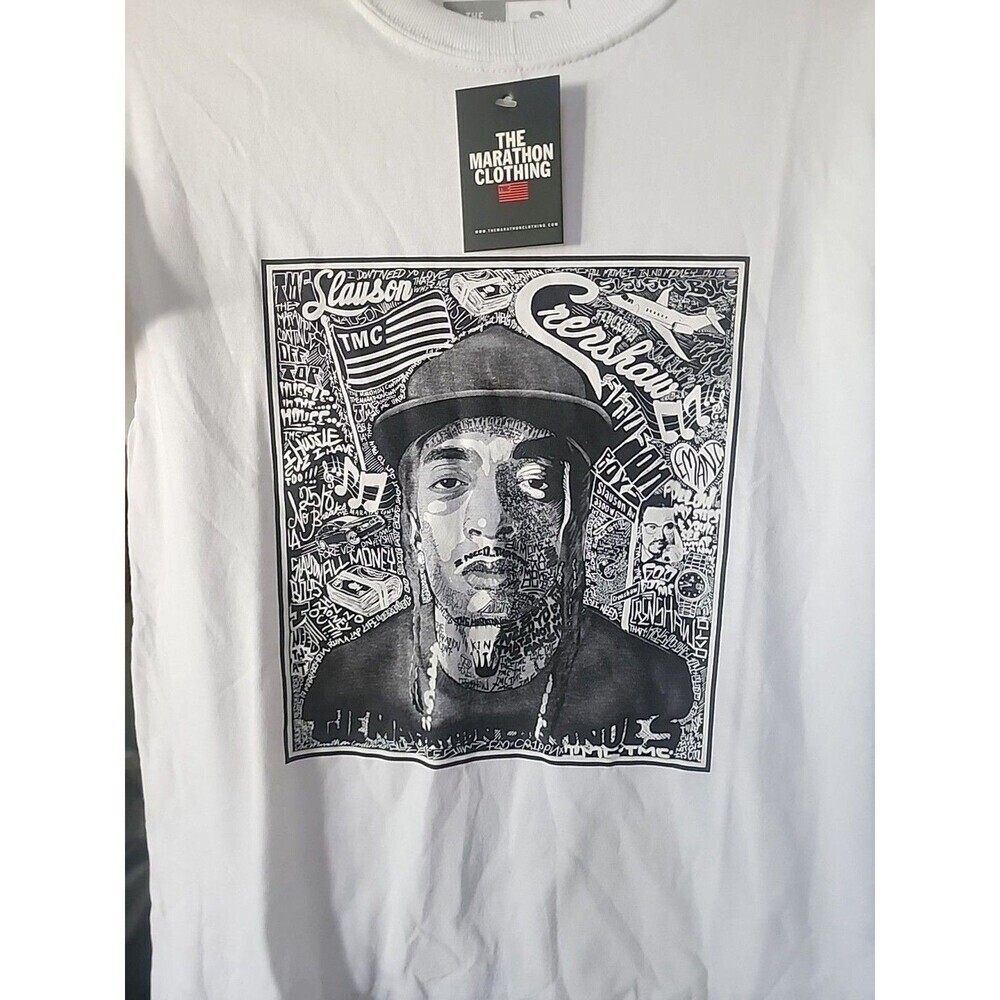 The Marathon Clothing “Crenshaw” Compton HipHop Small T-shirt NWT D30‎ Excellent